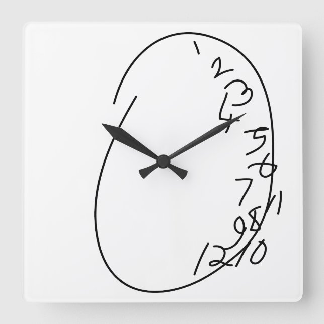 Distorted Clock Face (Front)