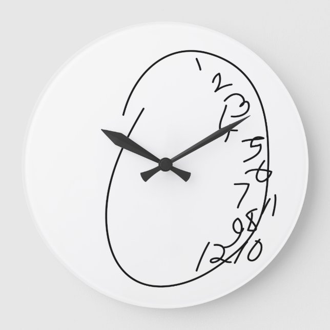 Distorted Clock Face (Front)