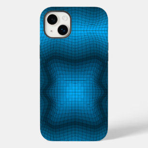 Distorted frame.B03.GBluex4.Black Lines Case-Mate iPhone 14 Plus Case