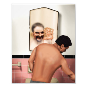 Distorted Reflections Photo Print