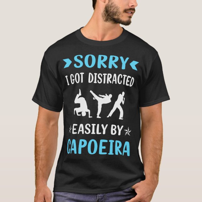 Distracted Capoeira T-Shirt (Front)