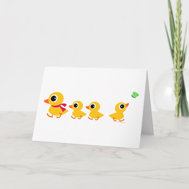 Distracted Duck Card (Front)