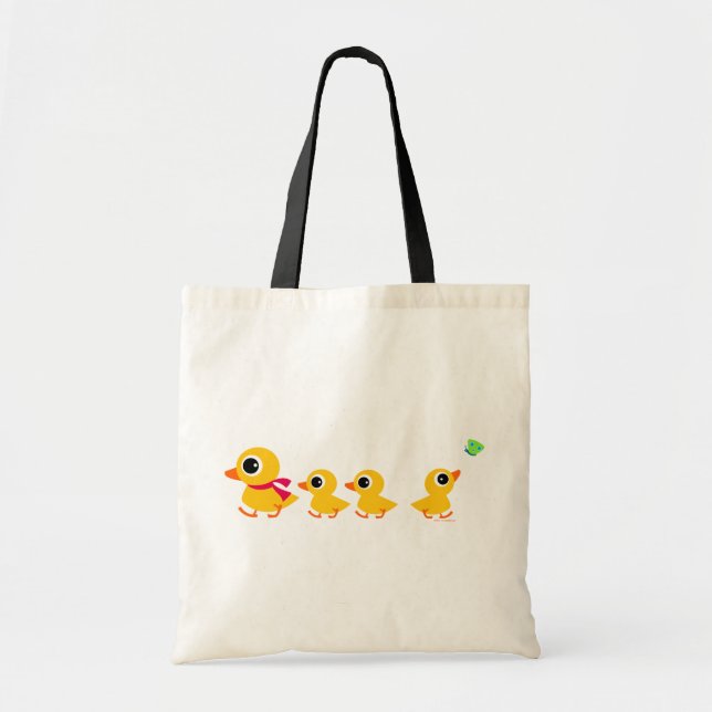 Distracted Duck Tote Bag (Front)