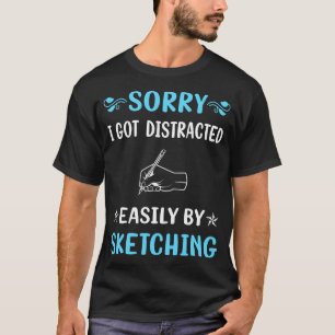 Distracted Sketching T-Shirt