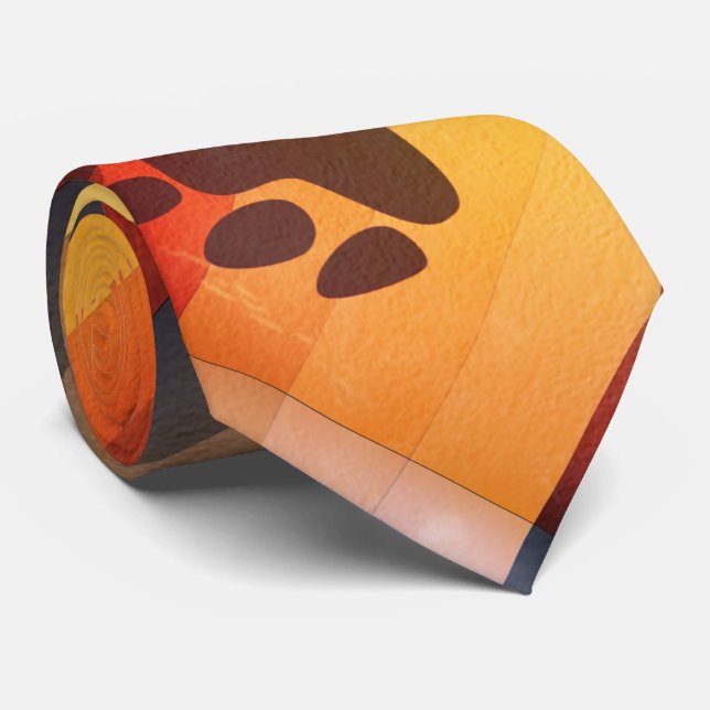 Distraction Bear Pride Flag Tie (Rolled)