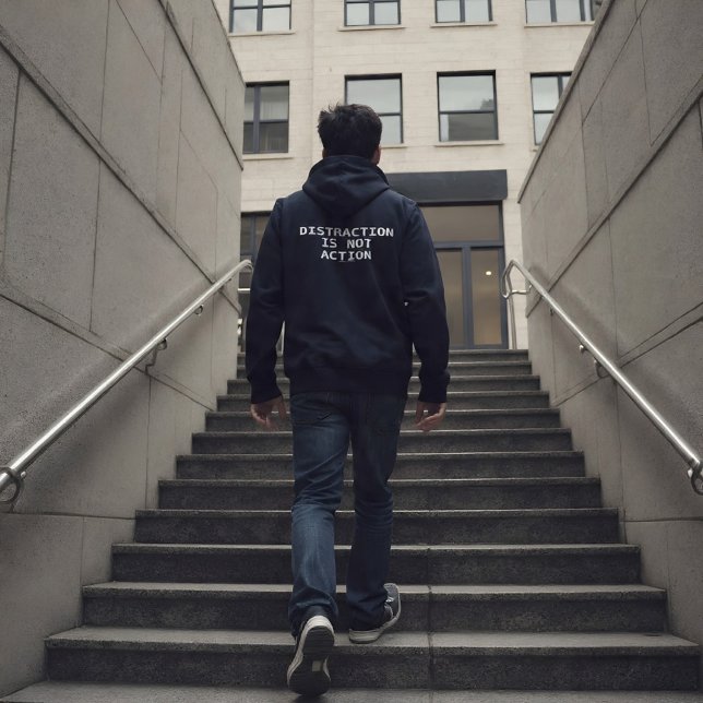 Distraction Is Not Action Hoodie (Creator Uploaded)
