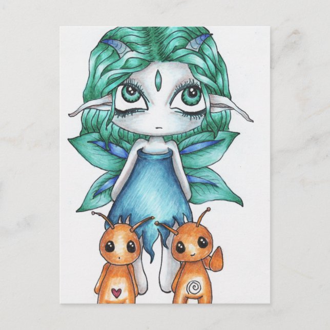 Distraction Whimsy Postcard (Front)