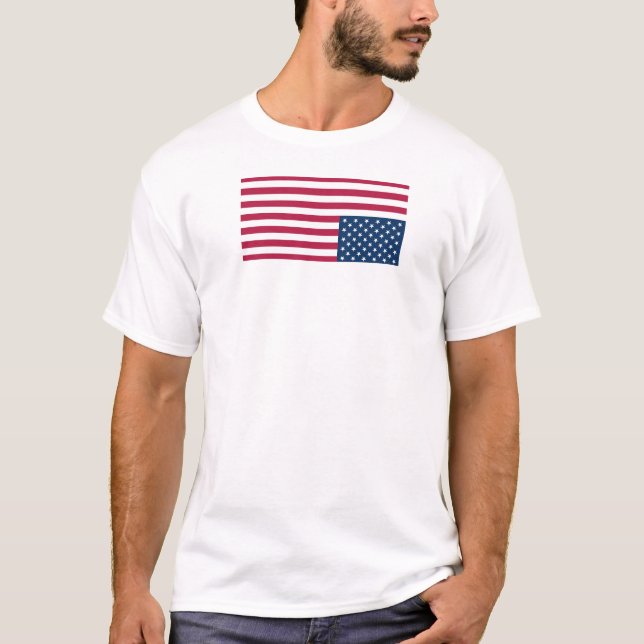 distress flag upside down T-Shirt (Front)
