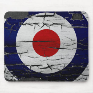 Distress Mod Target Symbol Mouse Pad