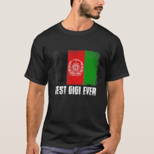Distressed Afghanistan Flag Best Gigi Ever Family T-Shirt