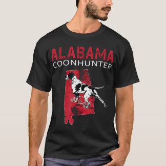 Distressed Alabama Coon Hunting Shirt For Coon Hun