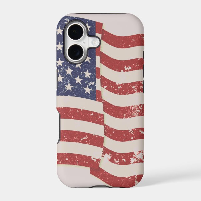Distressed American Flag (Back)