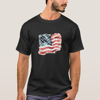 Distressed American Flag T-Shirt