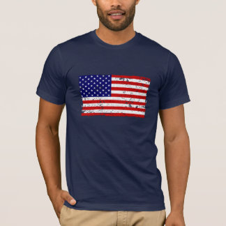 Distressed American Flag T-Shirt