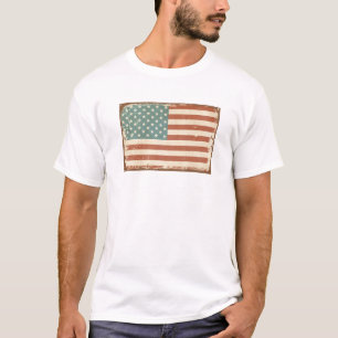 Distressed American Flag T-Shirt