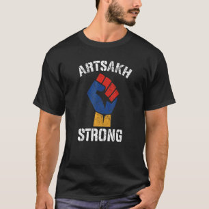 Distressed Artsakh Strong Artsakh is Armenia Arme T-Shirt