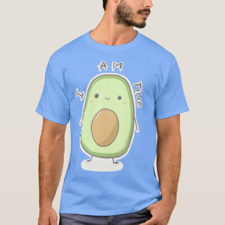 Distressed Avocado quotI Am Finequot T-Shirt
