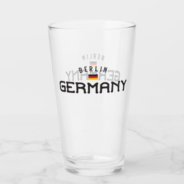 Distressed Berlin Germany Glass (Front)