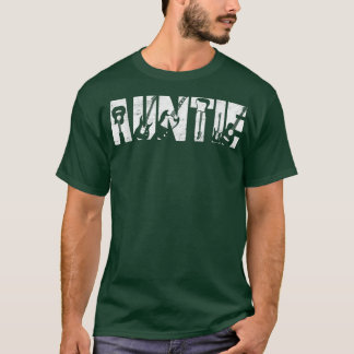 Distressed Best Auntie Ever Guitar Lover Guitarist T-Shirt