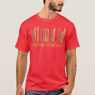 Distressed Best Big Brother Ever Daddy Guitar Fath T-Shirt