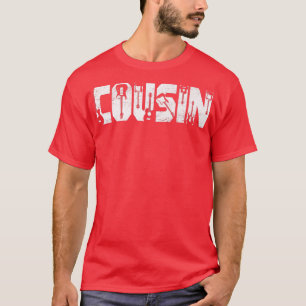 Distressed Best Cousin Ever Guitar Lover Guitarist T-Shirt