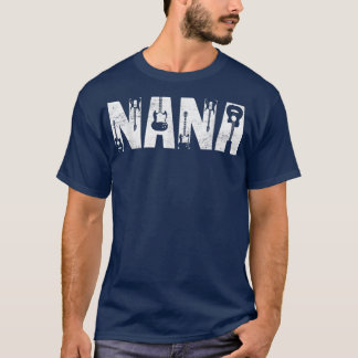 Distressed Best Nana Ever Guitar Lover Guitarist  T-Shirt