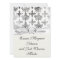 distressed black white intricate damask