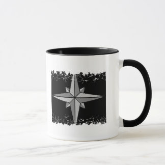 Distressed Border - 2-sided Ringer... - Customised Mug