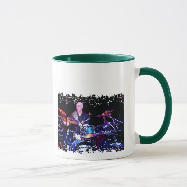 Distressed Border 2-sided Ringer Mug (Right)
