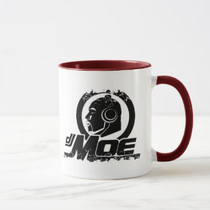 Distressed Border - 2-sided Ringer Mug