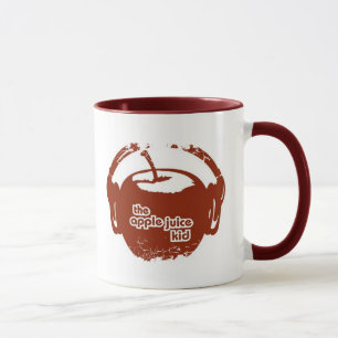 Distressed Border - 2-sided Ringer Mug