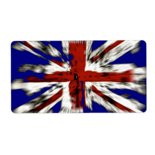 Distressed British Union Jack