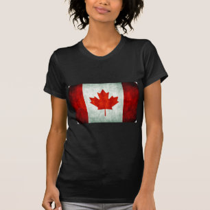 Distressed Canada Flag T-Shirt