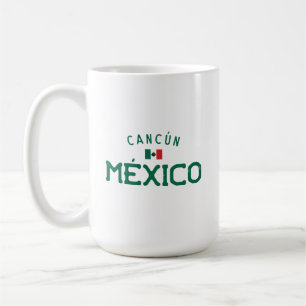 Distressed Cancún México (Cancun Mexico) Coffee Mug