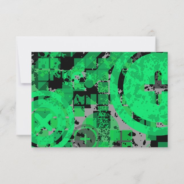 distressed chex : invitation (Front)