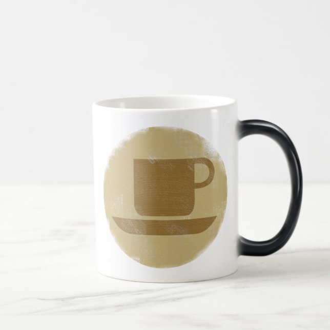 Distressed Coffee Mug - image appears (Right)