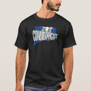Distressed Connecticut T-Shirt