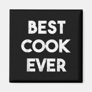 Distressed Cook Ever Magnet