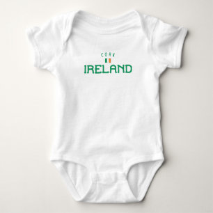 Distressed Cork Ireland Baby Bodysuit