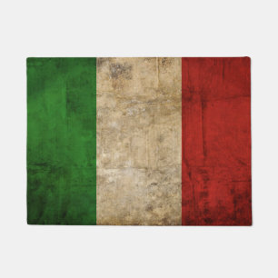 Distressed Country Flags   Italy Doormat