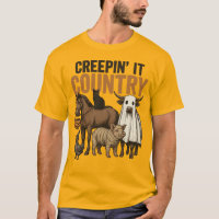 Distressed Creepin' It Country DTF Heat Transfer
