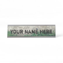 Distressed Customisable Name Plate