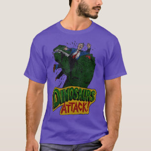 Distressed Dinosaurs Attack T-Shirt