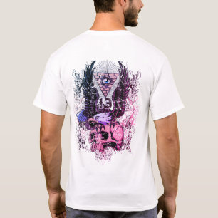 Distressed Eagle, Skull, & All Seeing Eye T-Shirt 