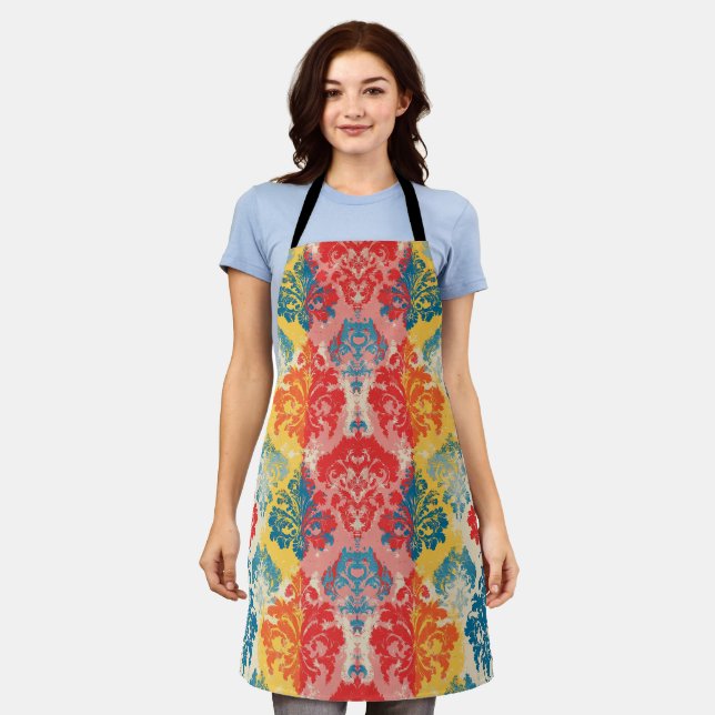 Distressed Elegance Apron (Worn)