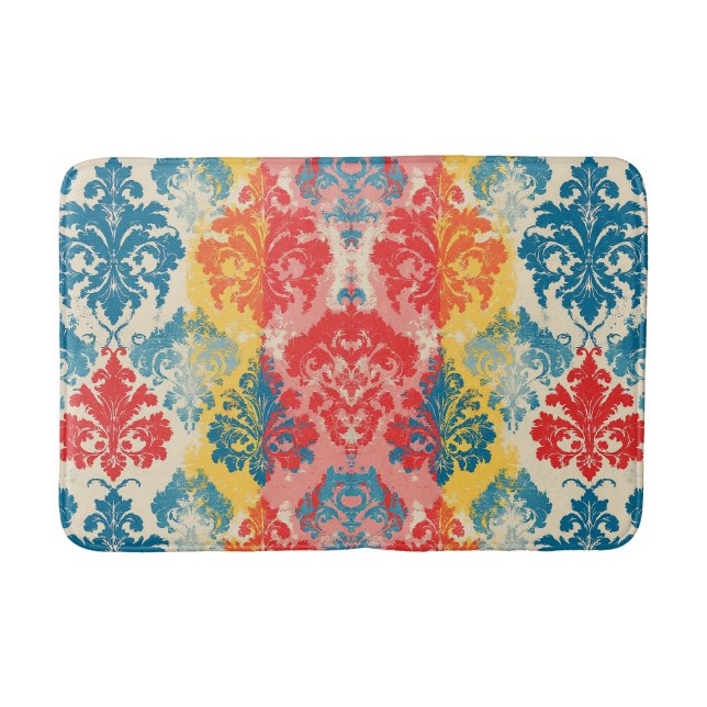 Distressed Elegance Bath Mat (Front)