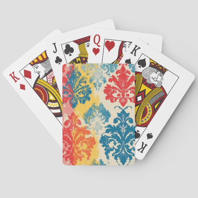 Distressed Elegance Playing Cards (Back)