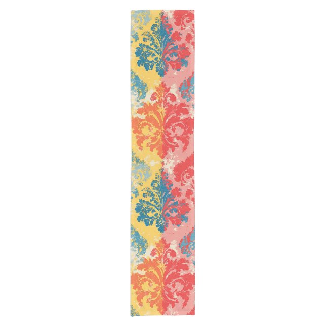 Distressed Elegance Short Table Runner (Front)