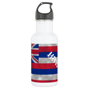 Distressed Flag Hawaii 532 Ml Water Bottle