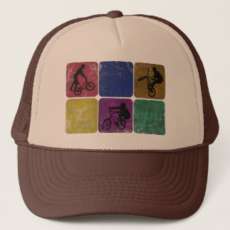 Distressed Freestyle Biker hat